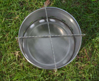 Outdoor Stainless Steel Fire Pit, Lightweight Camping Stove
